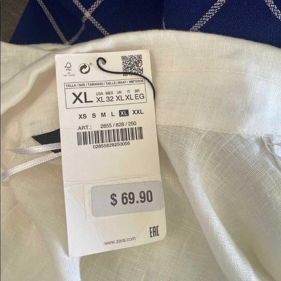 New & stunning zara blouse. - Picture 4 of 5